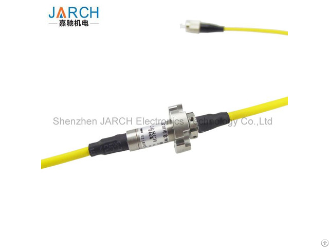 Jarch Forj Miniature Fiber Rotary Joints 6 Point 8mm 2000rpm Micro Optical Rotating Joint