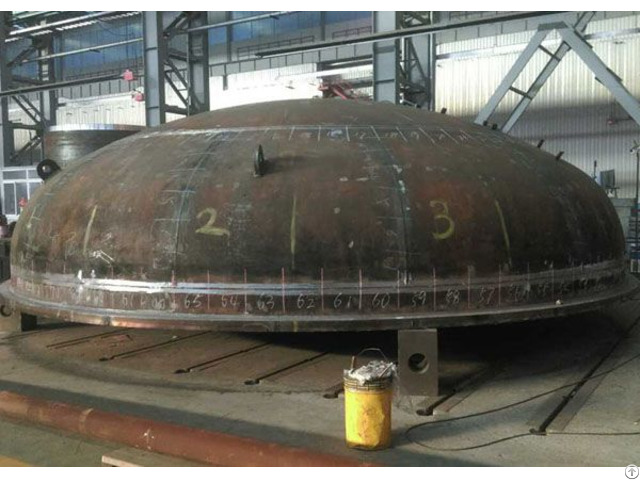 Pressure Vessel Conical End With Cladding Plate