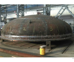 Pressure Vessel Conical End With Cladding Plate