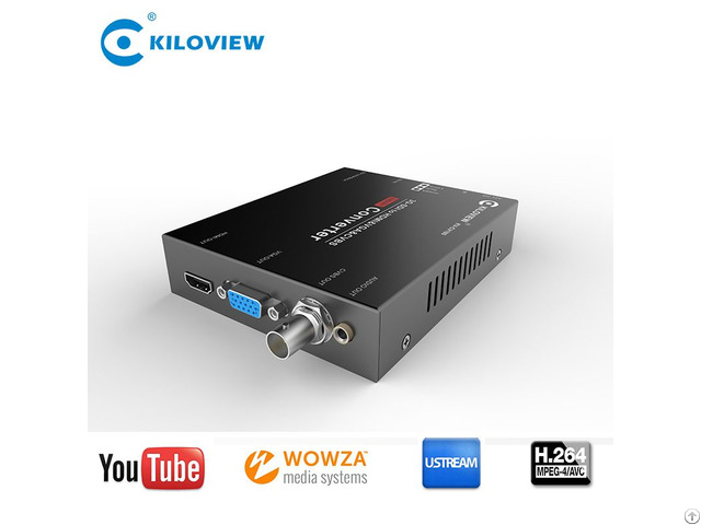 Hd1080p To1080i Hdmi Vga Av Cvbs To Sdi Audio Converter