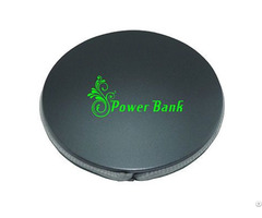 1800mah Power Bank Mfi Built In Cable Portable Round Shape Pocket Charger