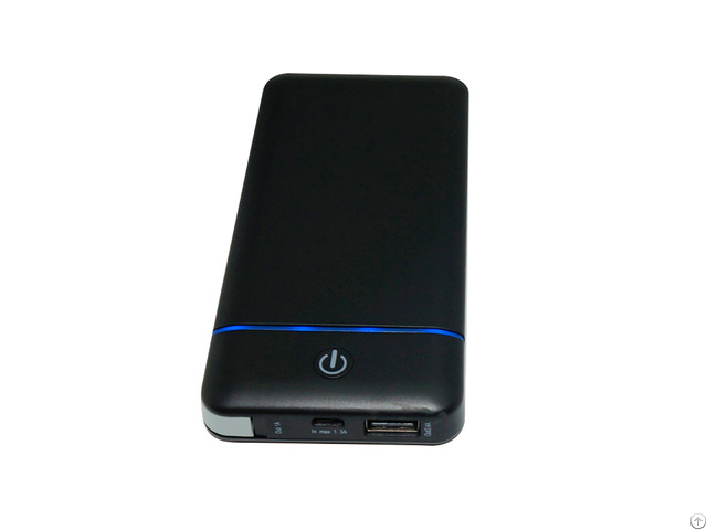 10200mah Power Bank Slim Built In Cable Portable Mobile Phone Fast Charger Led Button