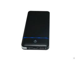 10200mah Power Bank Slim Built In Cable Portable Mobile Phone Fast Charger Led Button