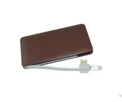 6000mah Built In Cable Power Bank Mobile Phone Charger Portable Travel