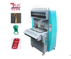 Dongguan 8 Color Pvc Injection Zipper Making Machine