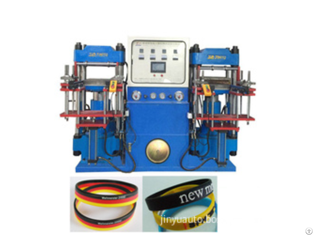Auto Open Mould Silicone Wristband Forming Making Machine