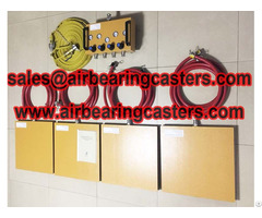 Air Caster Load Moving Equipment Physical Characteristics