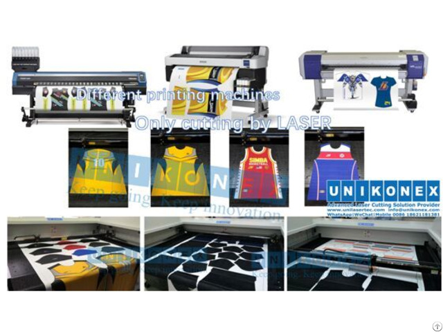 Dye Sublimation Printed Laser Cutting By Unikonex