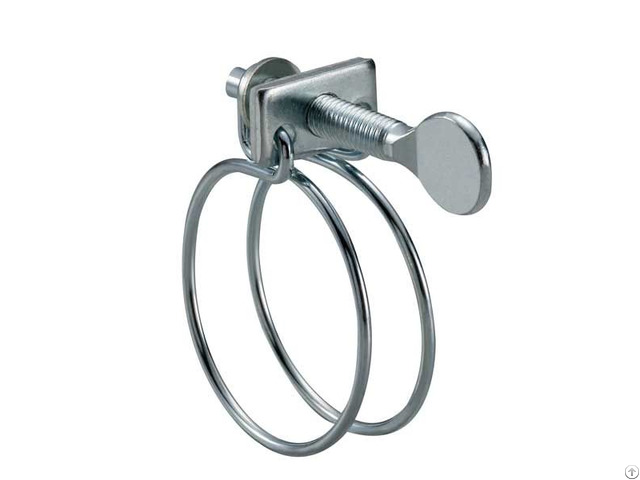 Wire Hose Clamps With Flat Handle