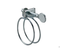 Wire Hose Clamps With Flat Handle