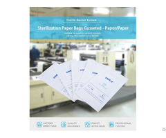 Sterilization Paper Bags Gusseted
