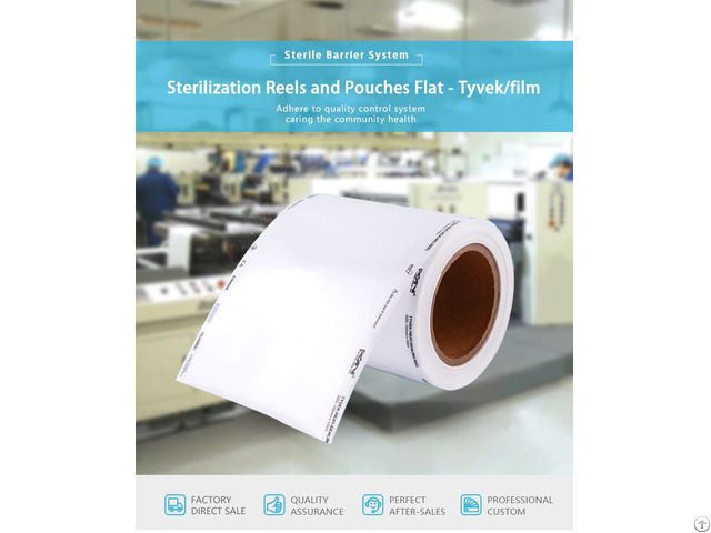 Sterilization Reel Tyvek Pouches And Roll