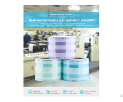 Heat Sealing Sterilization Reels Pouches And Roll Gusseted