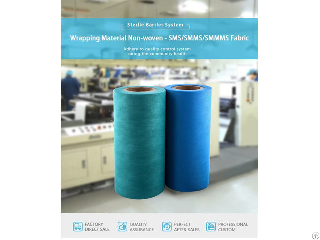 Wrapping Material Non Woven Sms Smms Smmms Fabric