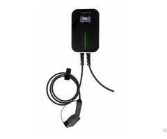 16a 32a Lcd Ev Charging Station With Type1 Plug