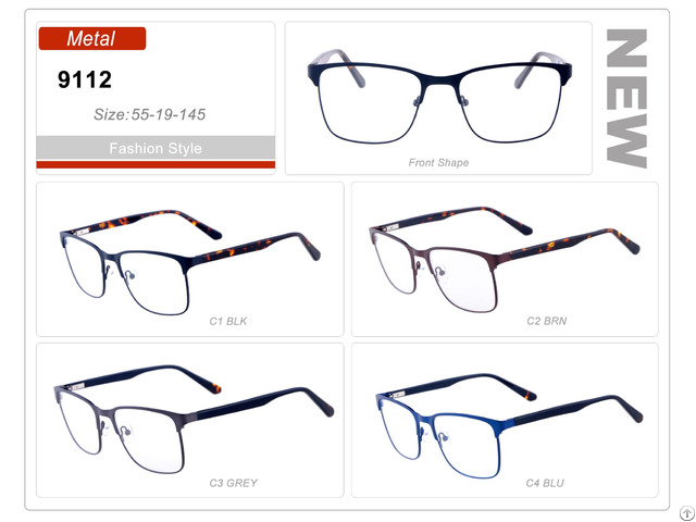 Popular Product Wholesale Stock Small Order Metal Optical Frame