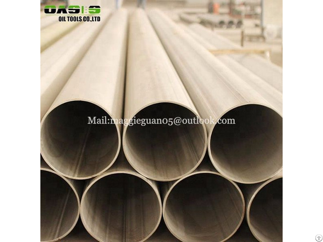K55 J55 Astm Seamless Welded Erw Steel Pipes For Oil Well Drill