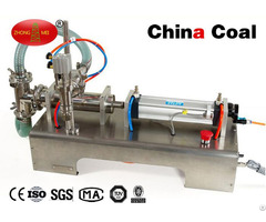 Double Head Electric Self Suction Filling Machine For Liquid Oil L