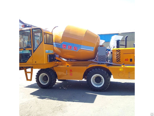 Fm10 Mobile Concrete Mixing Truck