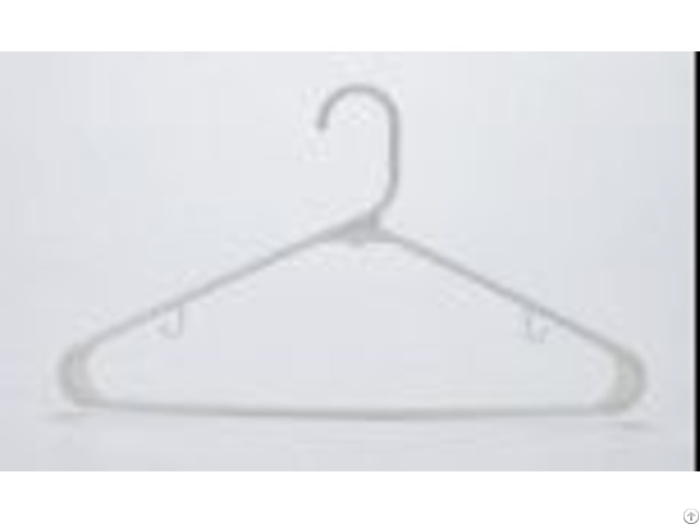 Plastic Shirt Hangers With Non Slip Bar