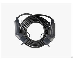 16a Three Phase Iec 62196 2 Ev Charging Cable With 5m Black Tuv Cord