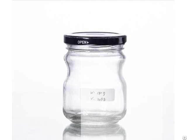 Glass Container With Tinplate Cap