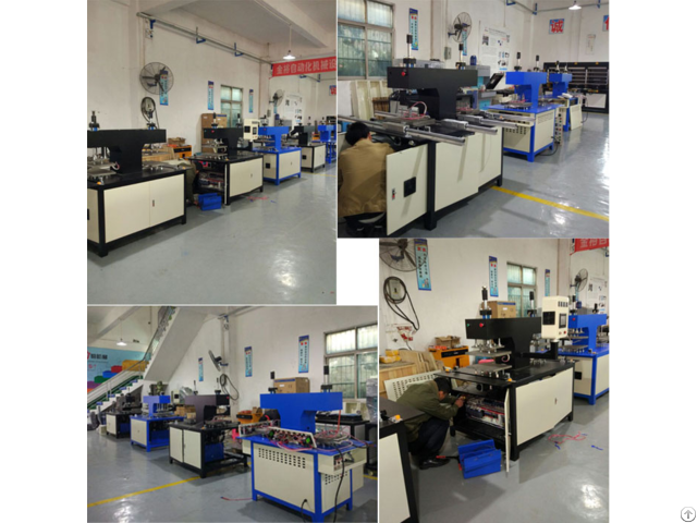 Dongguan Jinyu Clothes Label Making Machine Leather Logo Production Line