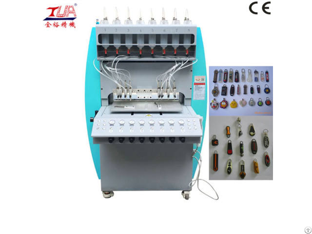 Jinyu Silicone Zipper Puller Dispensing Machine