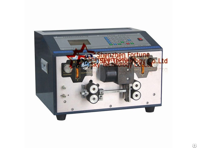 Fully Automatic Flat Sheathed Cable Stripping Machine