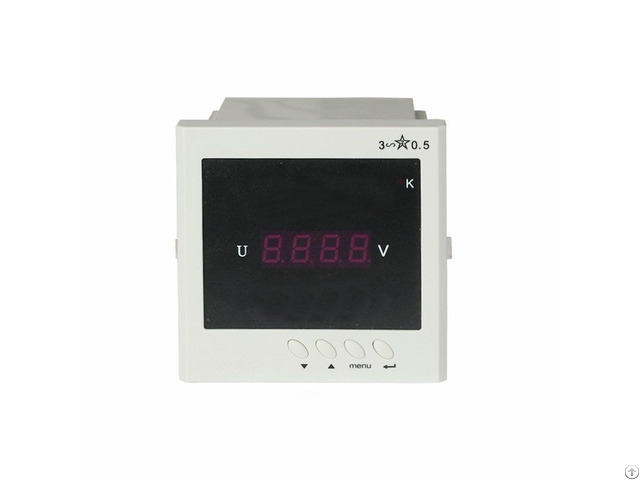 Bj 192u Three Phase Voltage Metering 400v 100v Volt Led Display Panel Meter