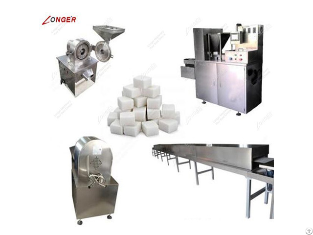 Automatic Sugar Cube Making Machine