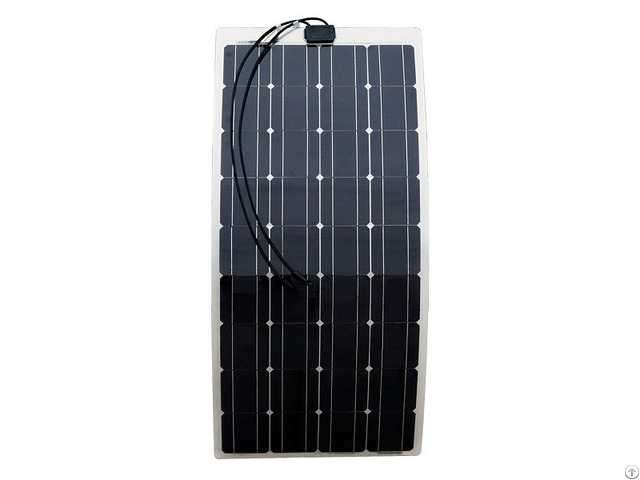 Semi Flexible 100 Watt 12v Solar Panel