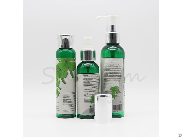 Amber Color Cosmetic Empty Shampoo Packaging Bottle