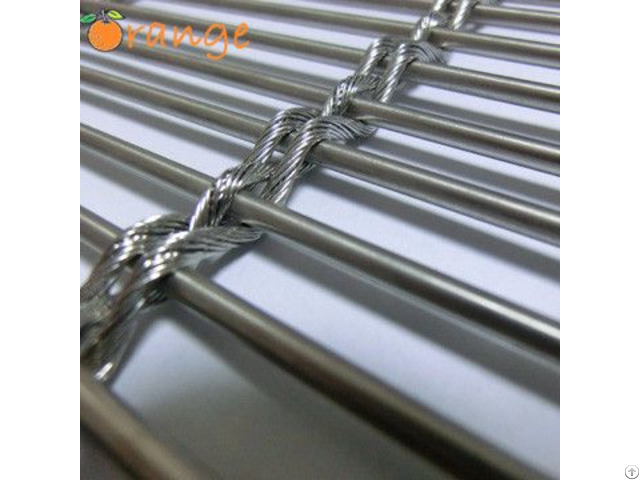 Stainless Steel Architectural Decorative Wire Mesh Wall Cladding Facade