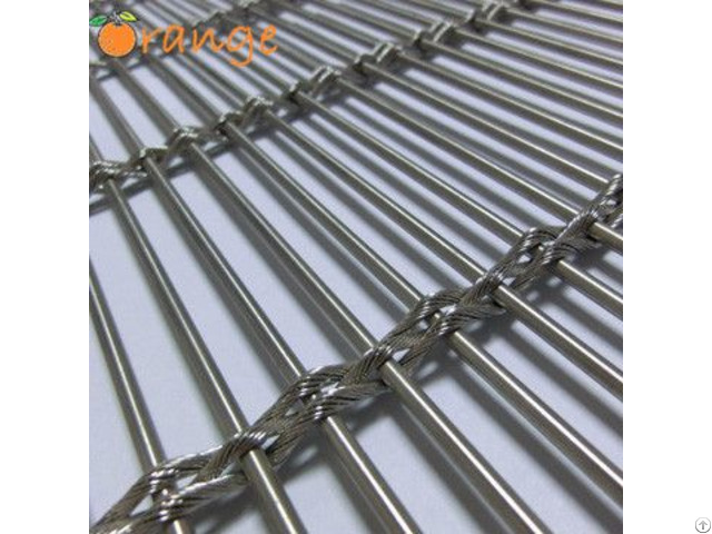 Architectural Facade Stainless Steel Cable Mesh For Interior And Exterior Projects