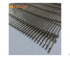Metal Wire Partition Screens Multi Barrette Weave Cable Mesh System