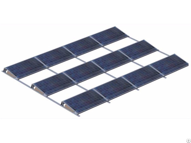 Ballast Solar Mounting System For Flat Roof