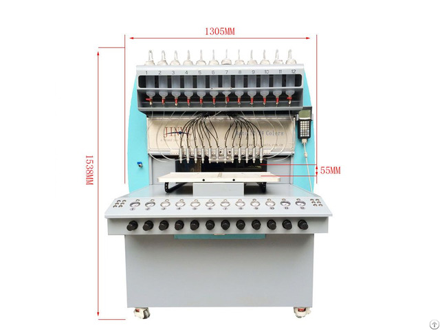 Automatic Pvc Multi Color Zipper Head Manufacturing Dispensing Making Machine