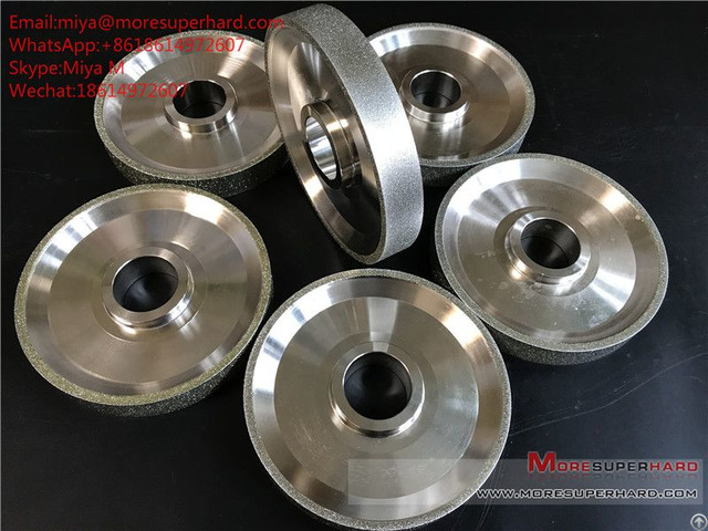 Electroplated Diamond Grinding Wheel For Machined Automobile Tyre Miya At Moresuperhard Dot Com