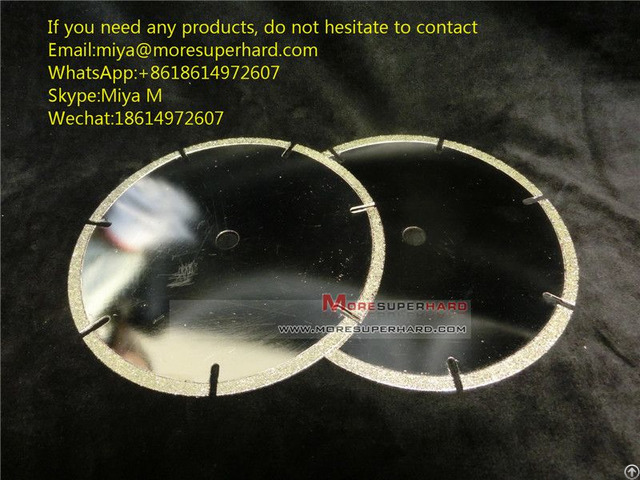 Electroplated Diamond Cutting Blades And Discs For Marble Granite Thermosettin Miya