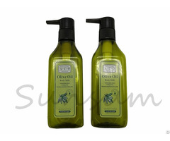 Labeling Cosmetic Container Plastic Shampoo Bottle
