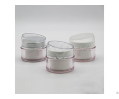 50ml Cosmetic Double Wall Plastic Cream Jar