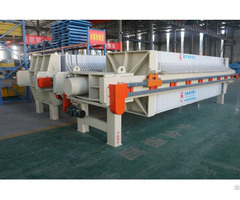 Plate And Frame Type Filter Press For Industrial Sludge Dewatering