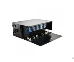 Loaded Lc Faps 4ru Rack Mount Fiber Enclosure Panduit Frme4 Compatible 288 Ports