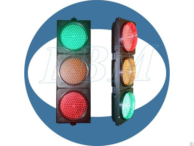 300mm Red Yellow Green Ball Traffic Light For Road Safety