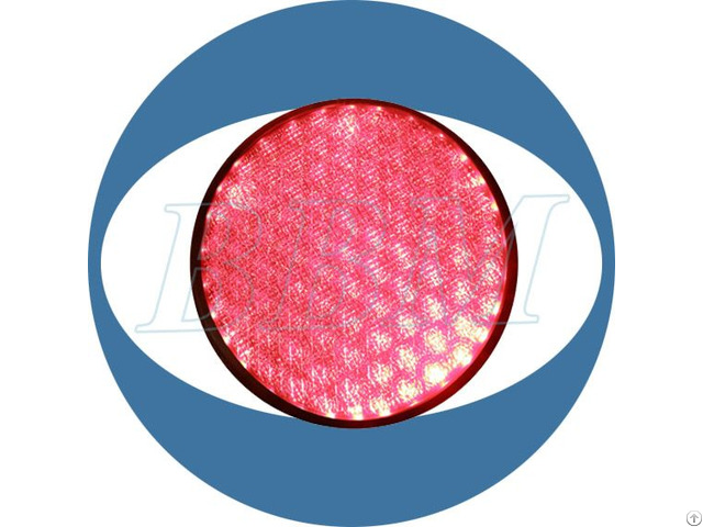 Waterproof 300mm Red Ball Led Traffic Signal Module