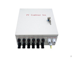Pre Wired 6 String Solar Panel Combiner Box With 10a Circuit Breakers