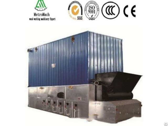 Organic Heat Transfer Coal Fired Hot Oil Boiler With Fixed Chain Grate