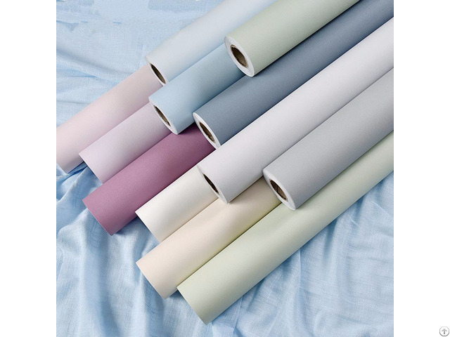Ouhome Self Adhesive Pvc Solid Color Furniture Decorative Film