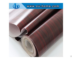 Ouhome Self Adhesive Hot Sales Wood Grain Design Holographic Film